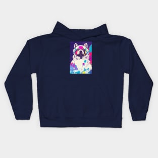 Astronaut himalayan portrait Kids Hoodie